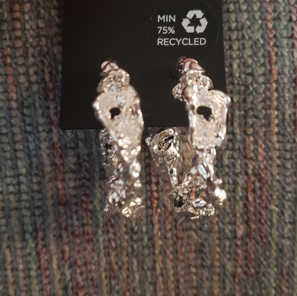 Pilgrim Textured Earrings - Picture 2 of 3